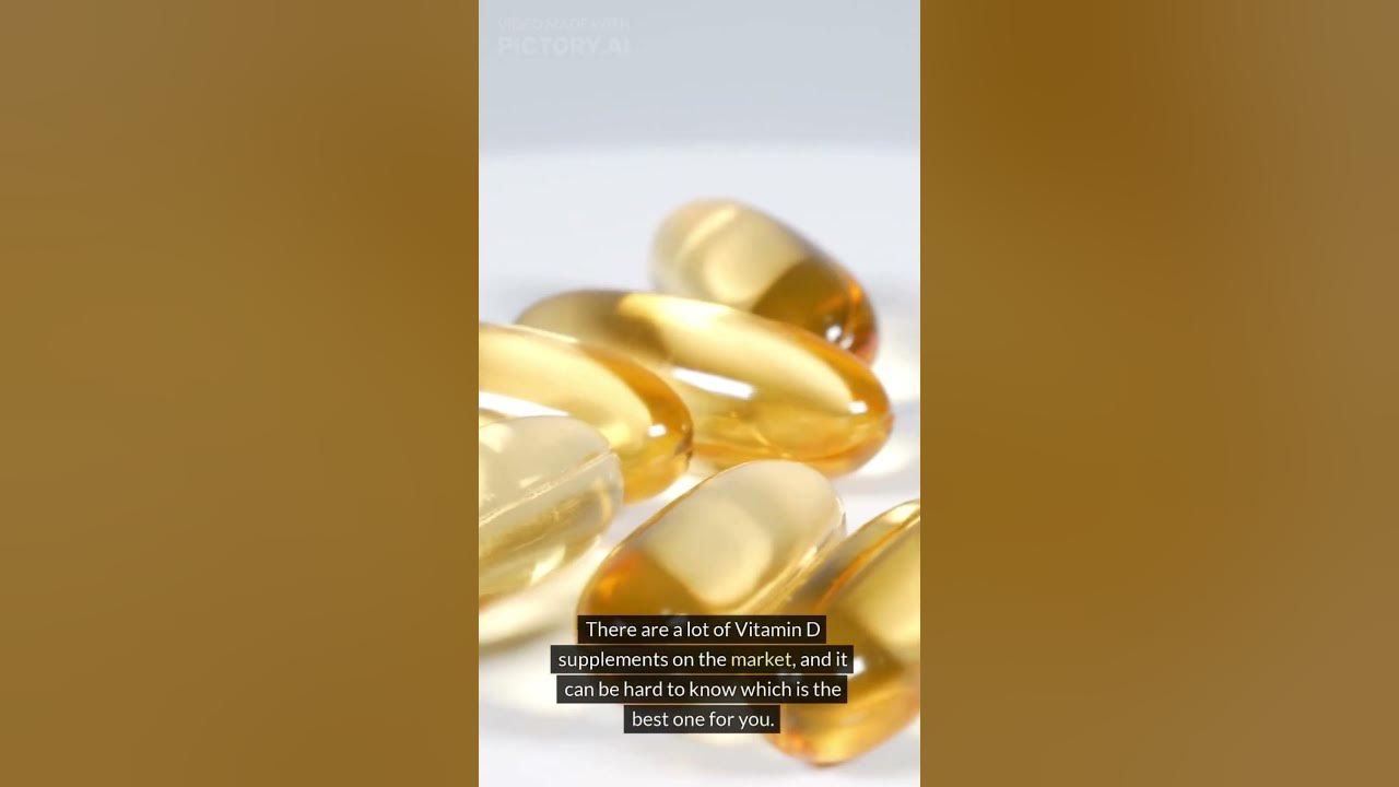 Video thumbnail for How To Choose The Best Vitamin D Supplements #shorts