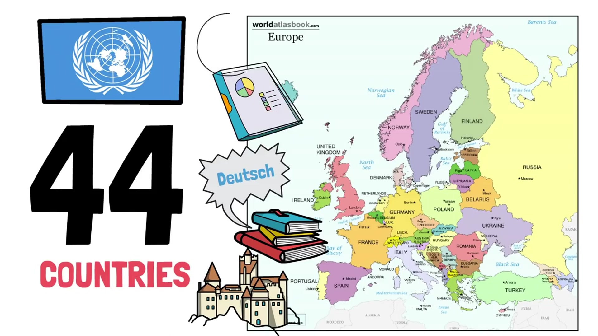 'Video thumbnail for Interesting Maps Of EUROPE That Teach Us About The Continent'