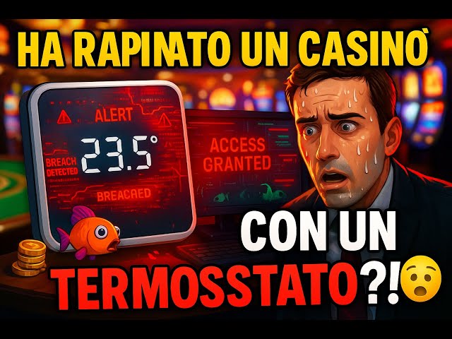 Video thumbnail for Ecco come un TERMOSTATO ha RAPINATO un casinò 😱#hack