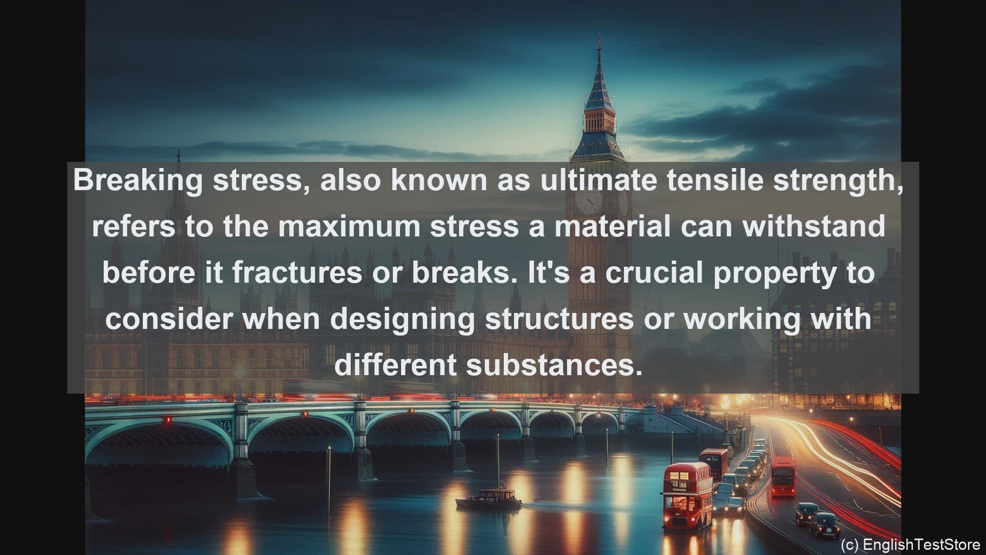 'Video thumbnail for Breaking stress in science  definition and examples'