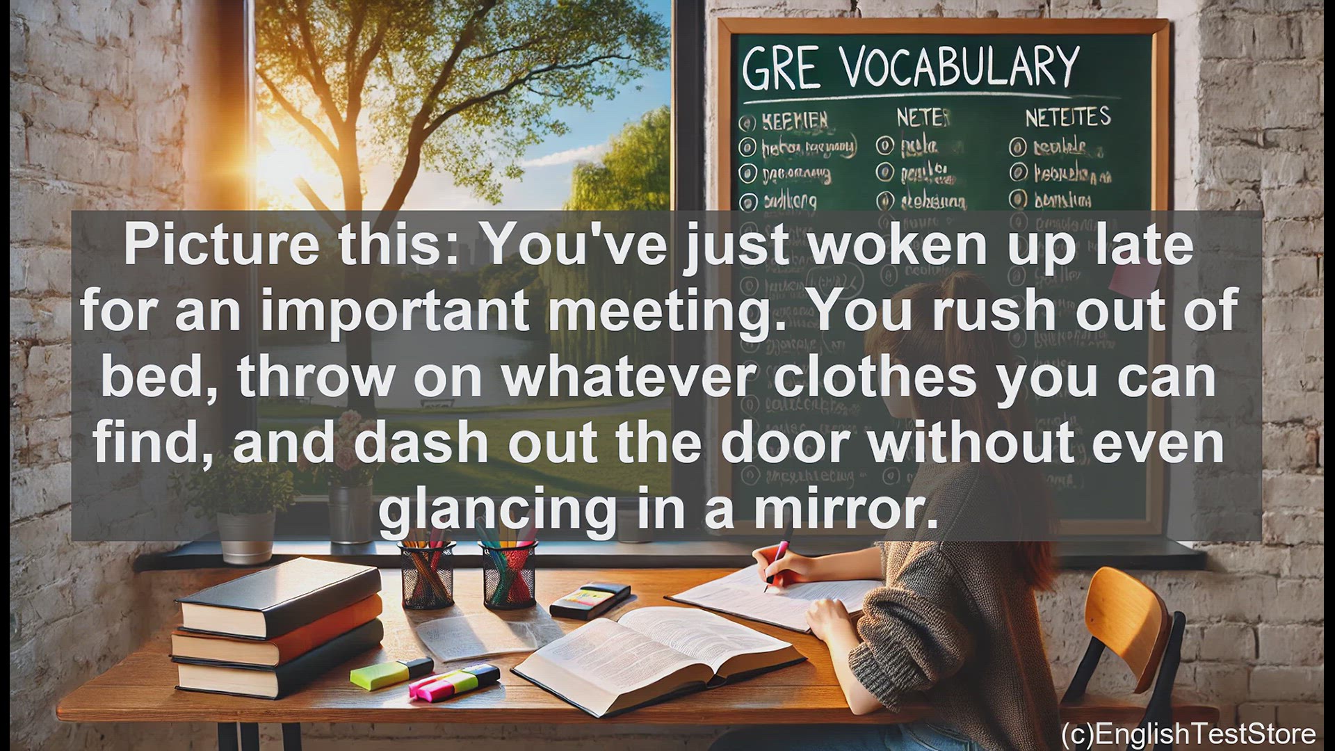 'Video thumbnail for GRE Vocabulary Lesson: Mastering the GRE Vocabulary - Disheveled'