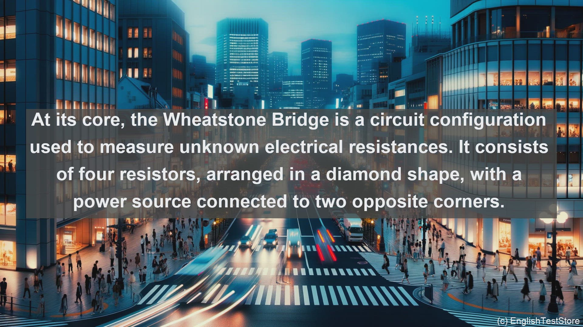 'Video thumbnail for Wheatstone bridge in science  definition and examples'