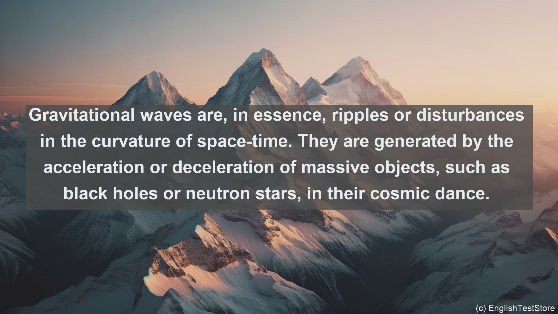 'Video thumbnail for Gravitational waves in science  definition and examples'