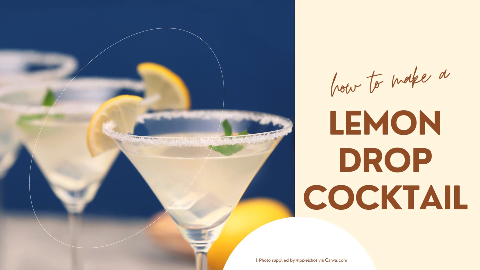 'Video thumbnail for Lemon Drop Cocktail'