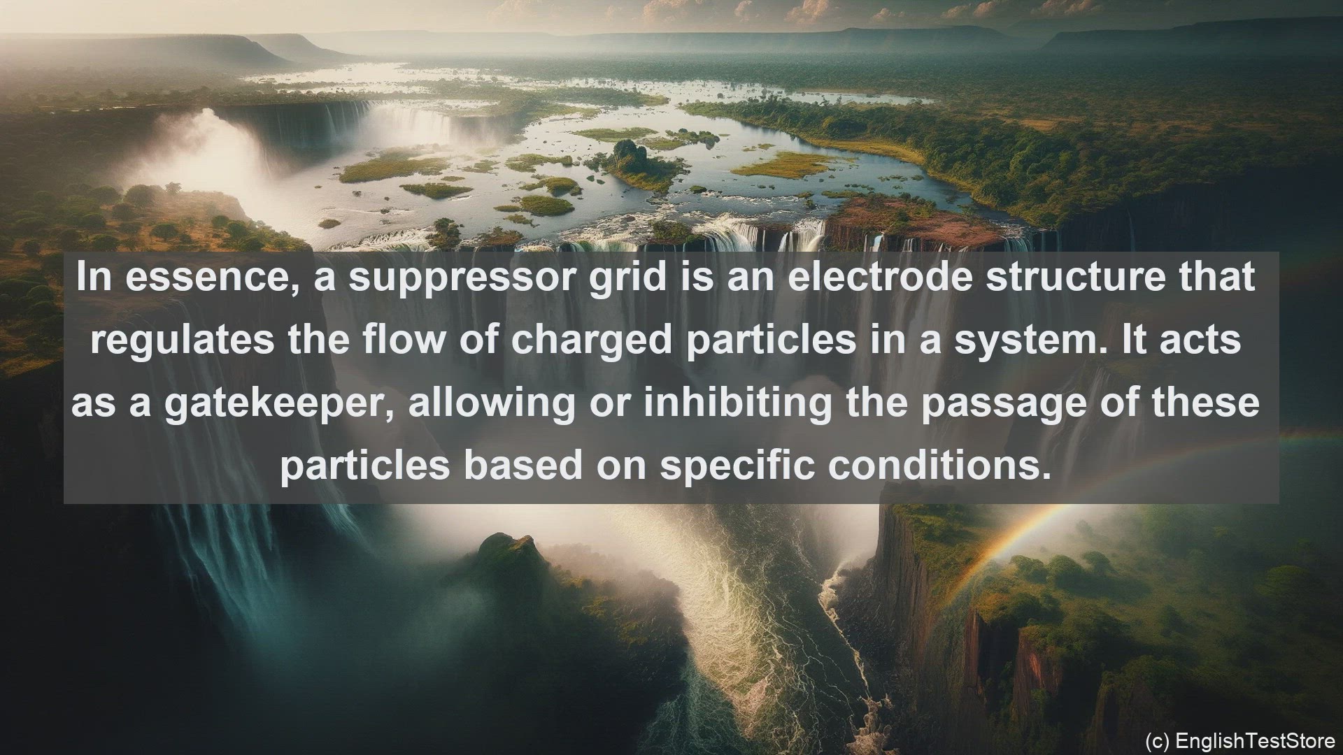 'Video thumbnail for Suppressor grid in science  definition and examples'