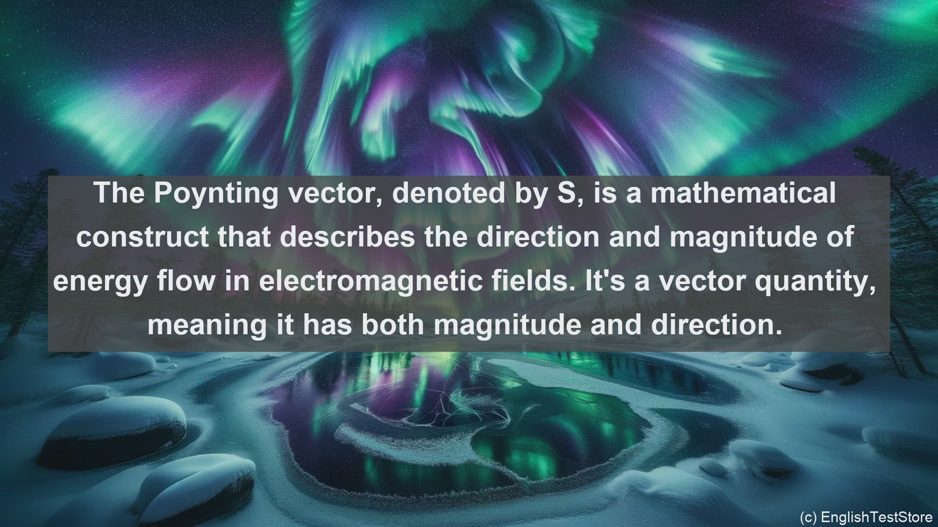 'Video thumbnail for Poynting vector in science  definition and examples'