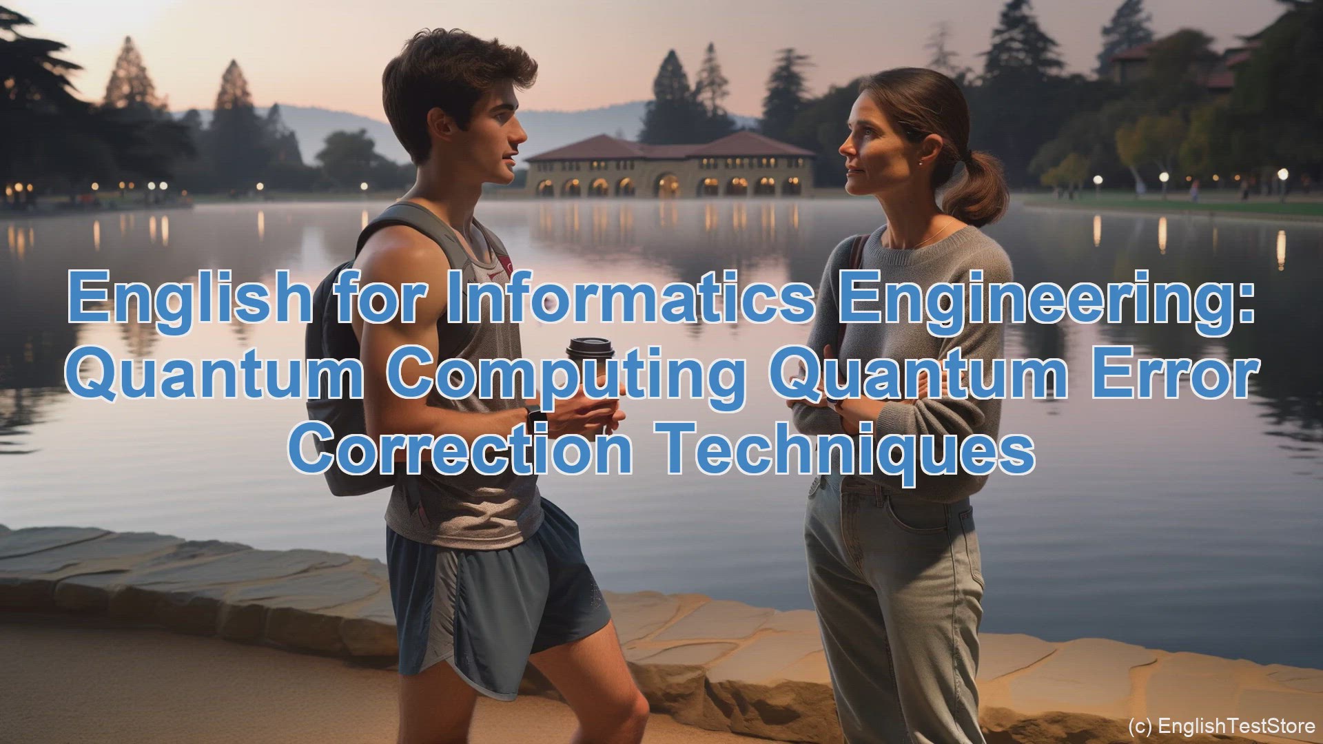 'Video thumbnail for English Conversation for Informatics Engineering: Quantum Computing Quantum Error Correction Techniques'