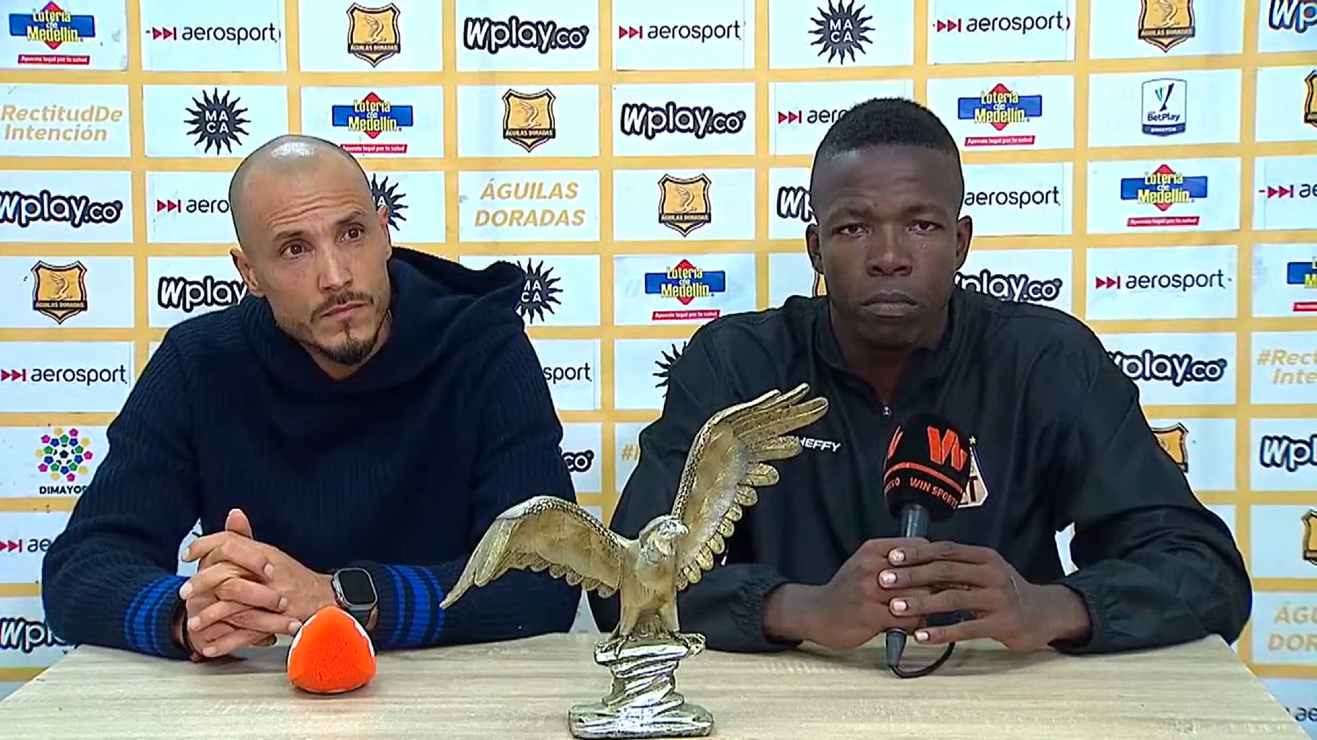'Video thumbnail for Rueda de prensa del Deportes Tolima, tras la victoria frente a Águilas Doradas - Cuadrangulares Liga BetPlay 2 2023'