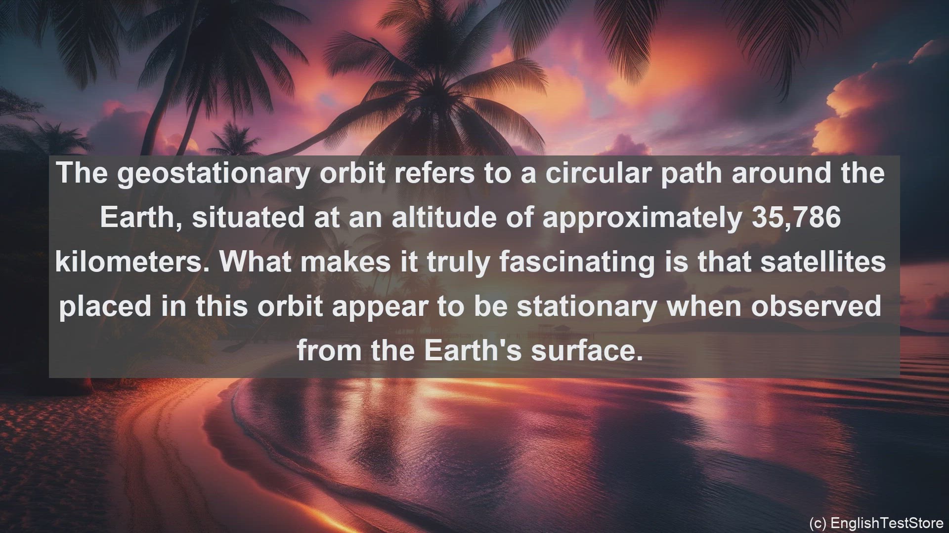 'Video thumbnail for Geostationary orbit in science  definition and examples'