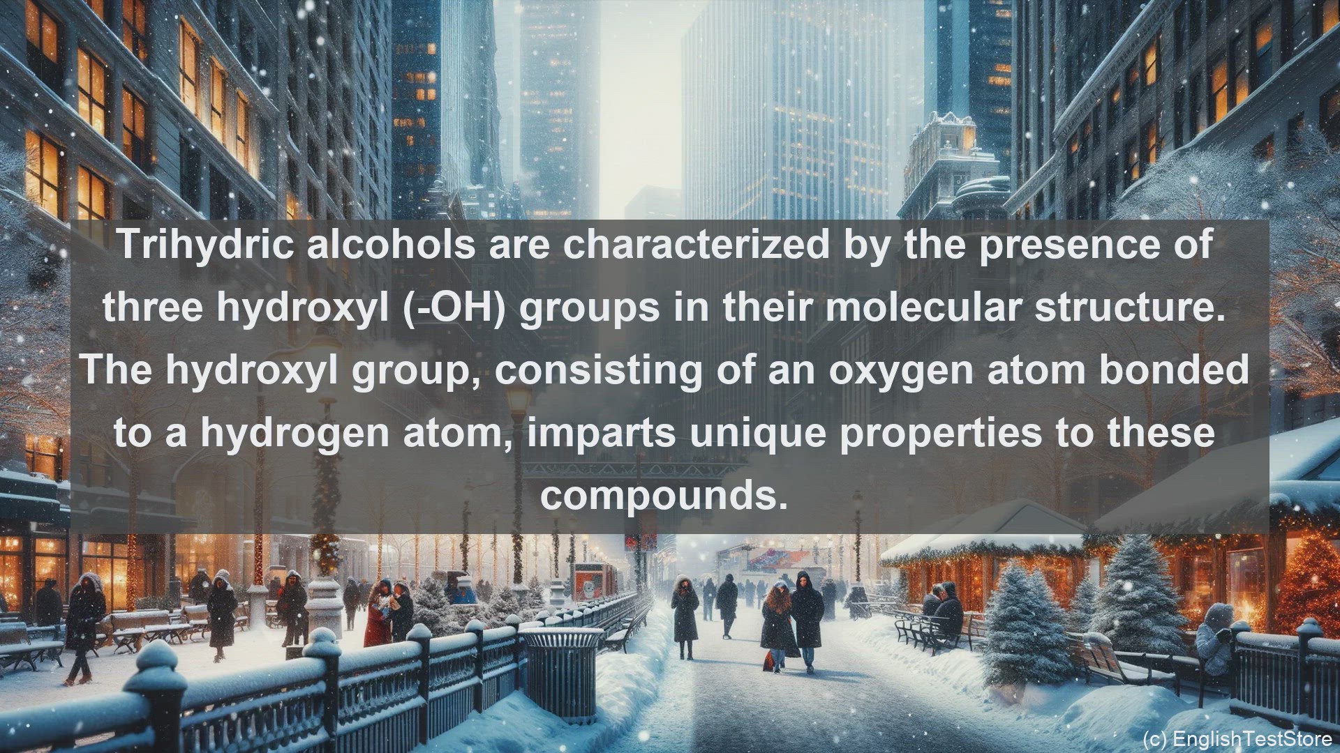 'Video thumbnail for Trihydric alcohol in science  definition and examples'