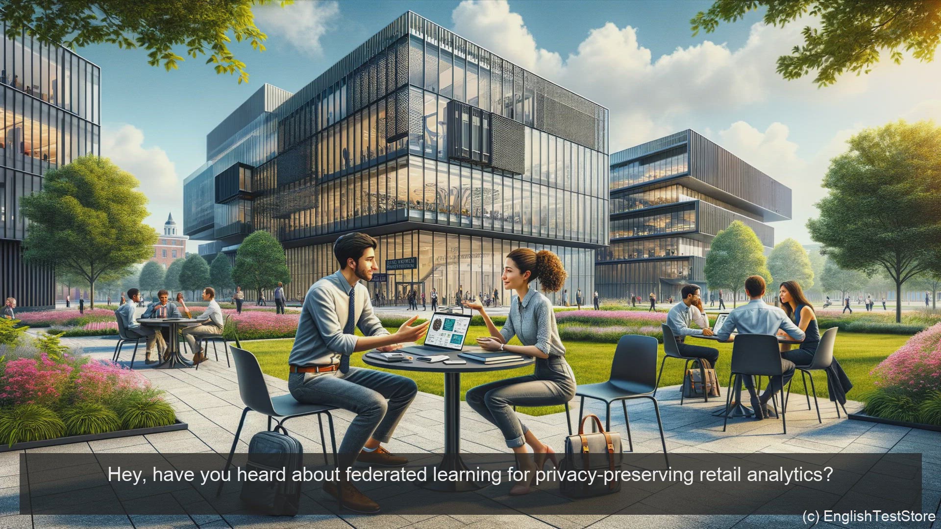 'Video thumbnail for English Conversation for Informatics Engineering: Federated Learning for Privacy-Preserving Retail Analytics'