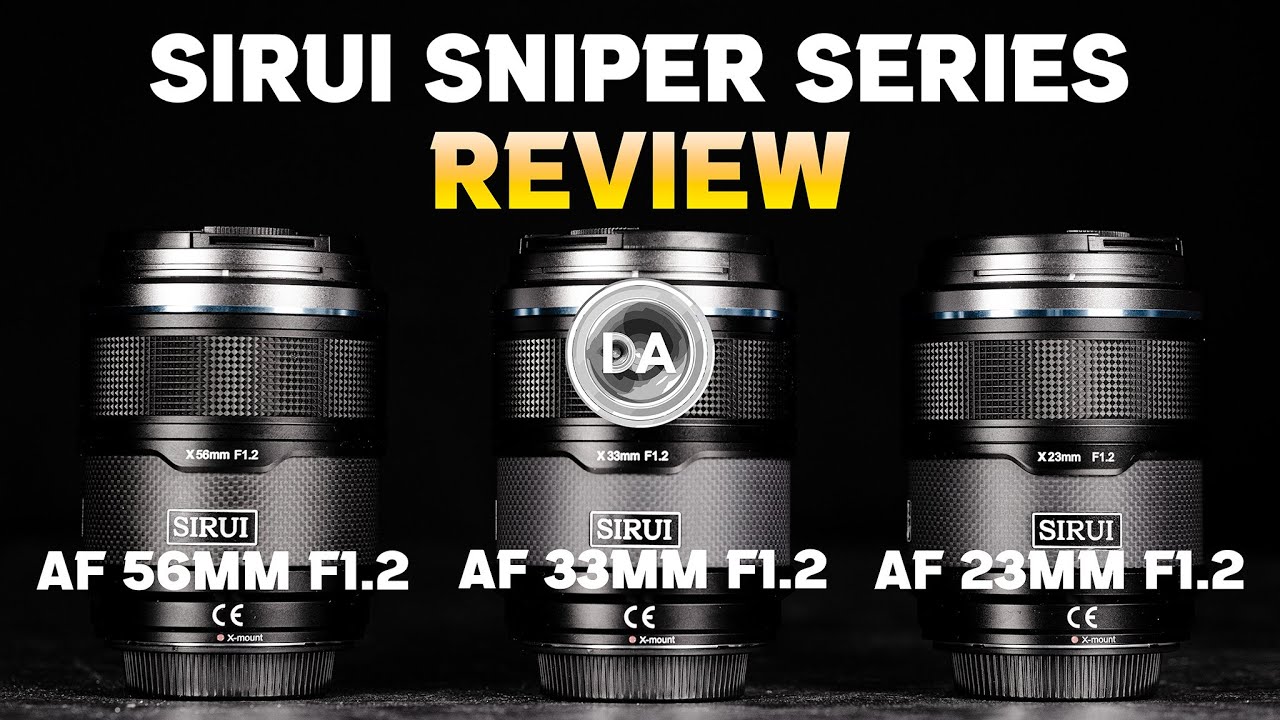 Sirui Sniper Series Review (23mm, 33mm, and 56mm F1.2