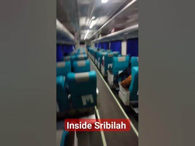 Video thumbnail for inside Sribilah Utama Train Medan - Rantau Prapat #sribilah #keretaapi #kaisumatra