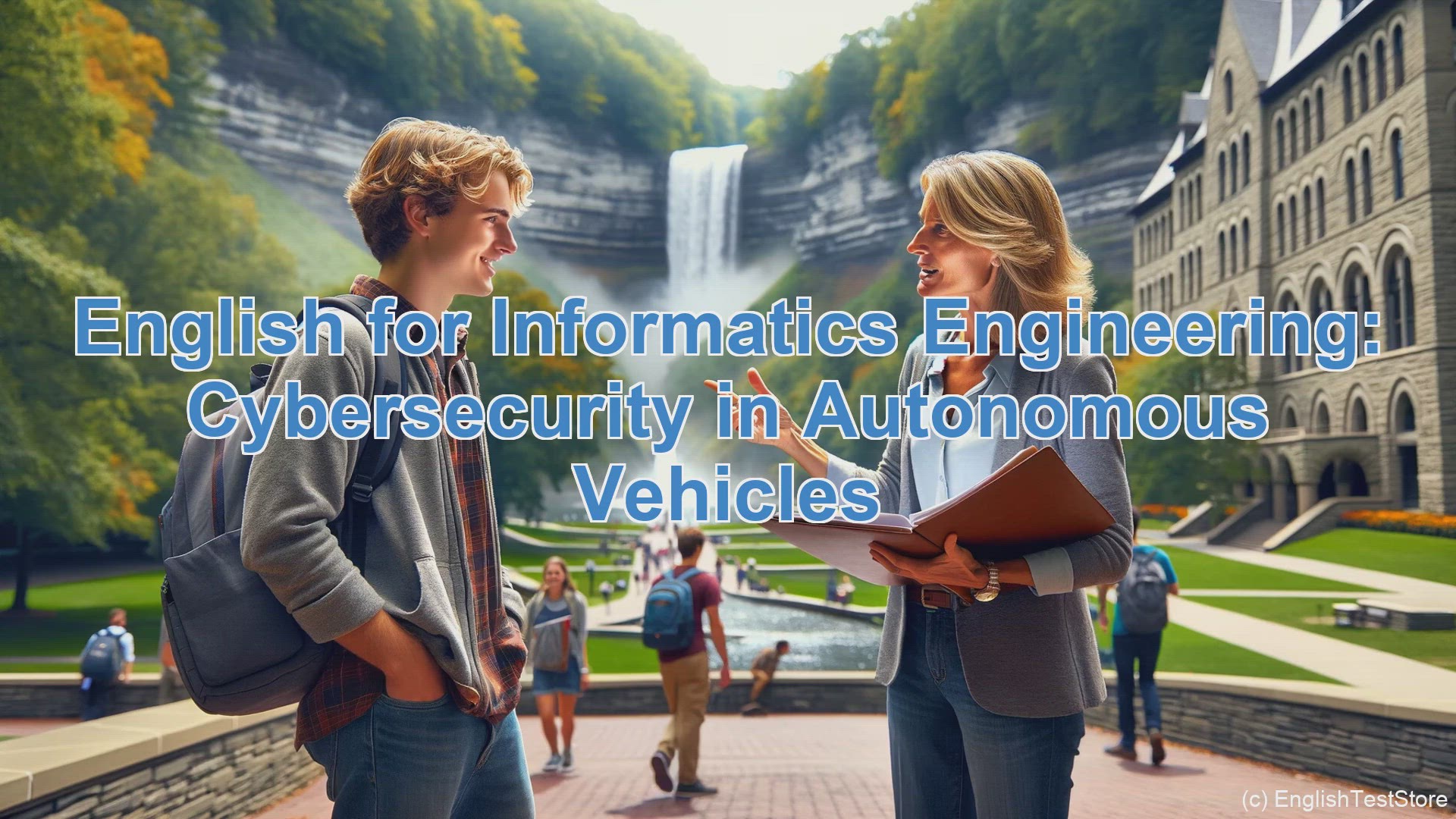 'Video thumbnail for English Conversation for Informatics Engineering: Cybersecurity in Autonomous Vehicles'