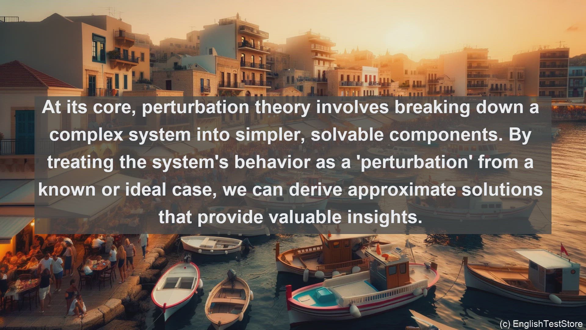 'Video thumbnail for Perturbation theory in science  definition and examples'