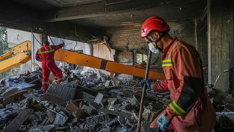 'Video thumbnail for Iran’s judiciary says at least 71 killed in Israel’s attack on Tehran prison'