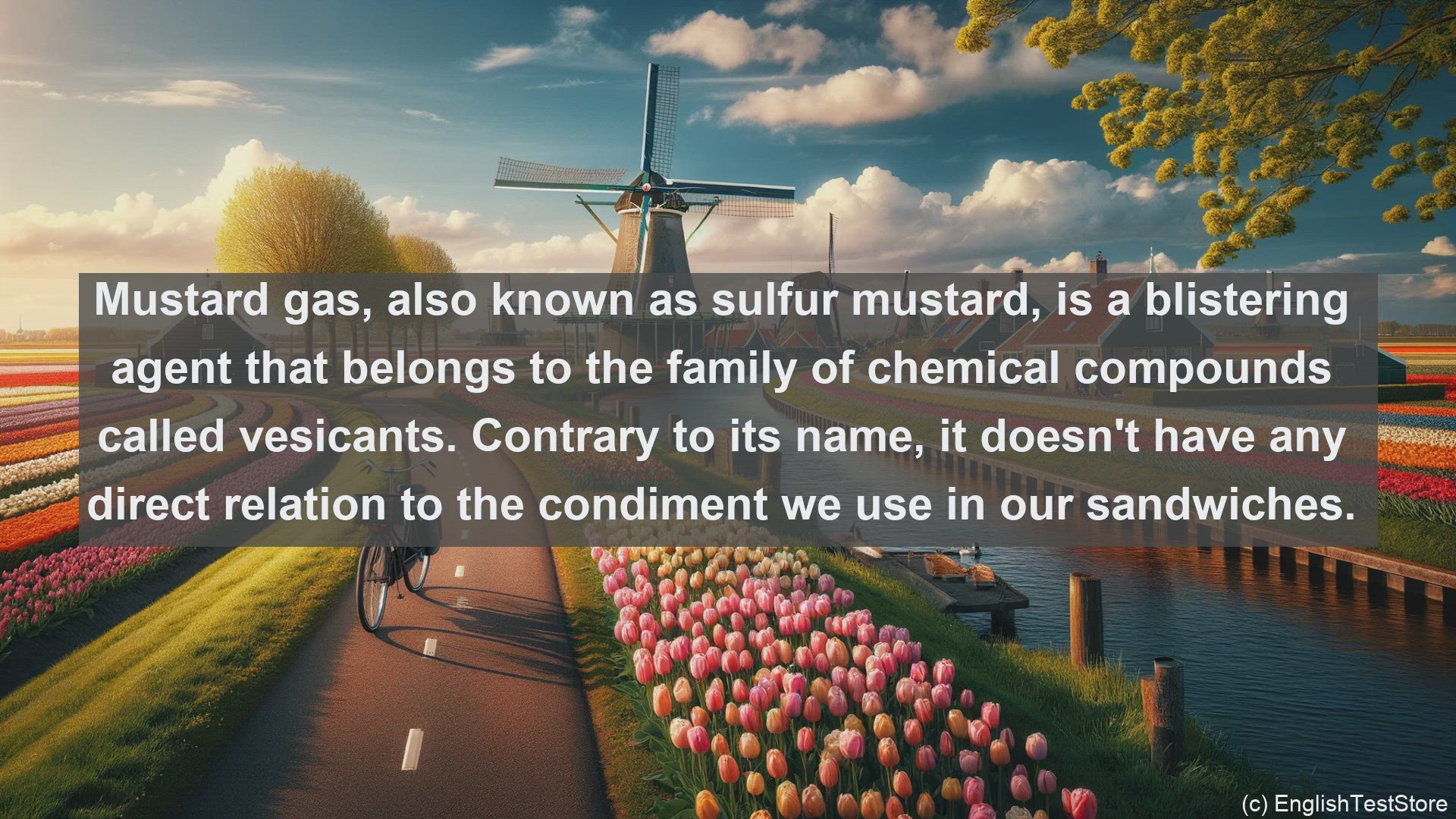 'Video thumbnail for Mustard gas in science  definition and examples'