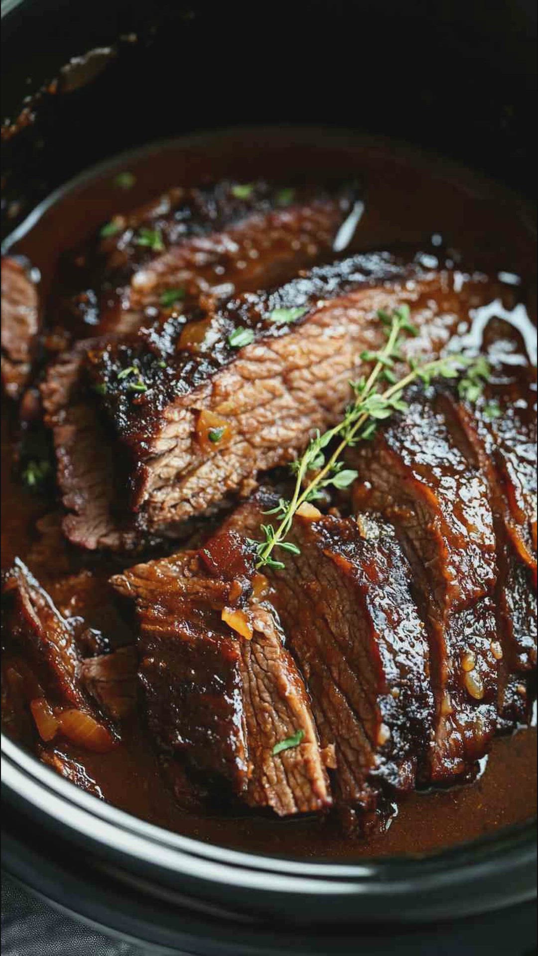 'Video thumbnail for Crock Pot Brisket with Tangy Sweet Sauce'