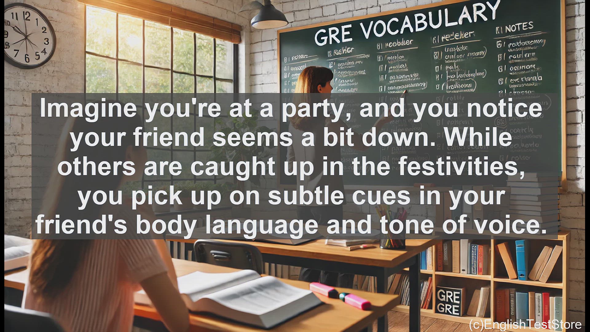 'Video thumbnail for GRE Vocabulary Lesson: The Power of Perceptiveness - Unlocking Deeper Insights'