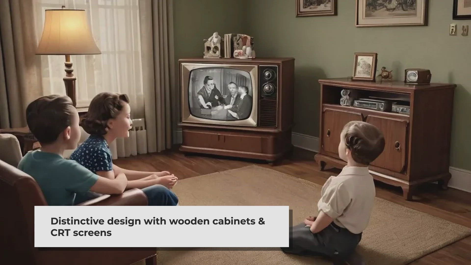 'Video thumbnail for The Evolution of Television Sets in the 1950s'