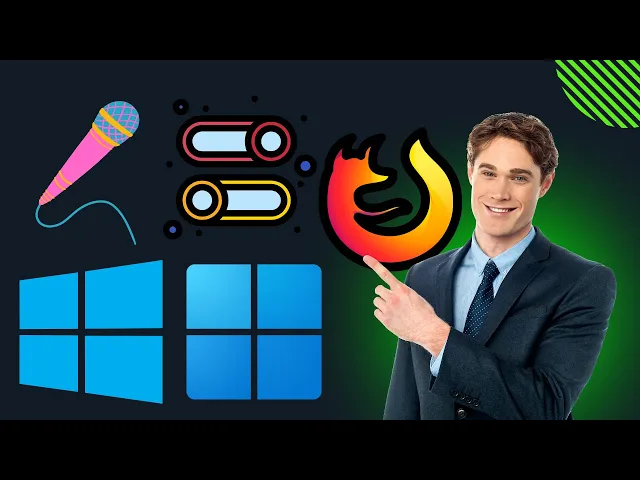 'Video thumbnail for How to Allow or Block Microphone Permissions in Firefox on Windows 11 or 10 | GearUpWindows Tutorial'