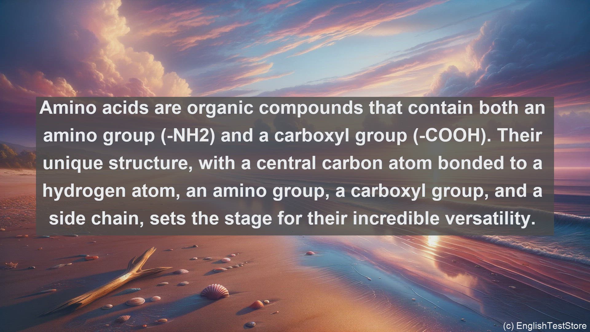 'Video thumbnail for Amino acid in science  definition and examples'