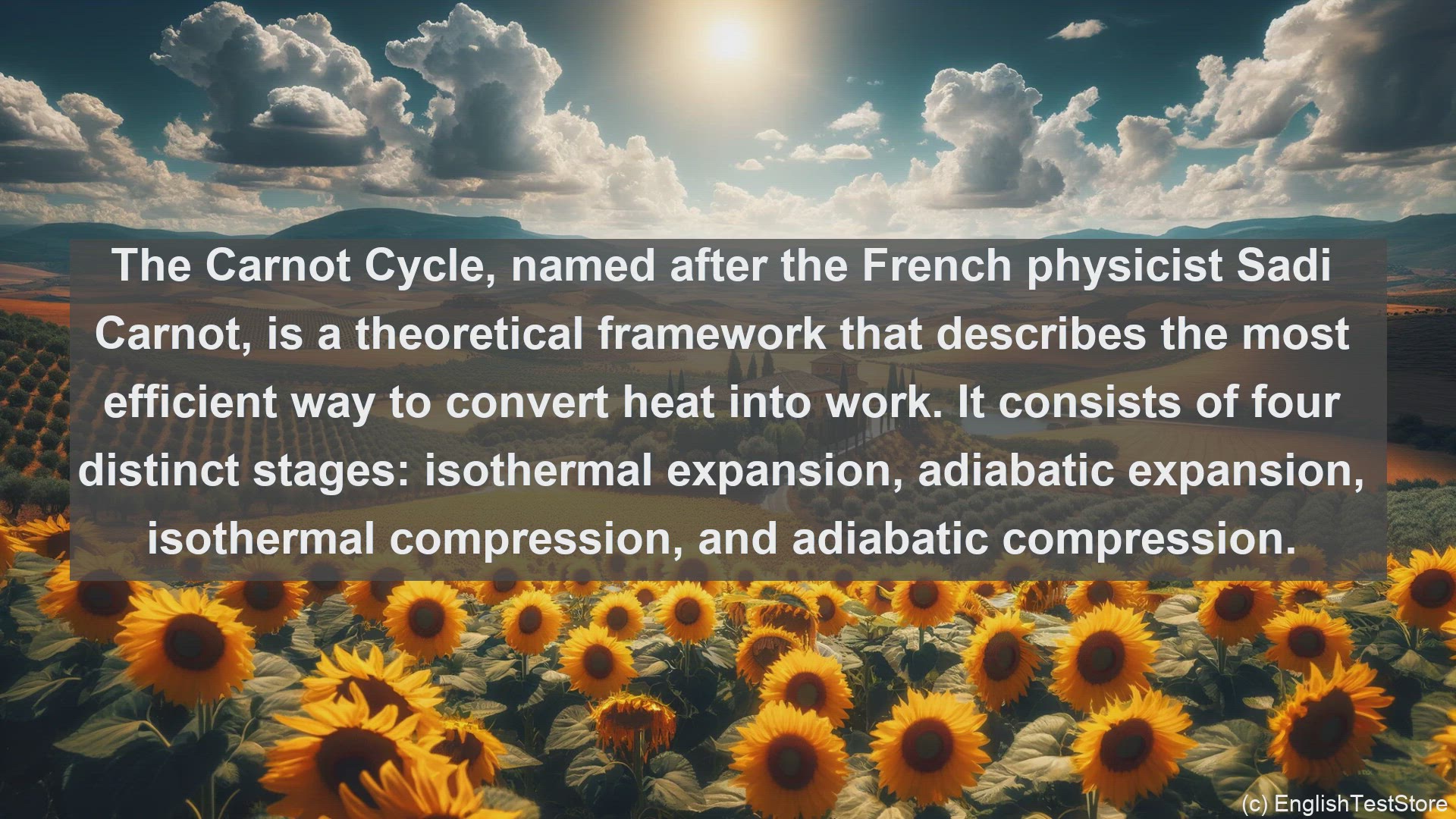 'Video thumbnail for Carnot cycle in science  definition and examples'