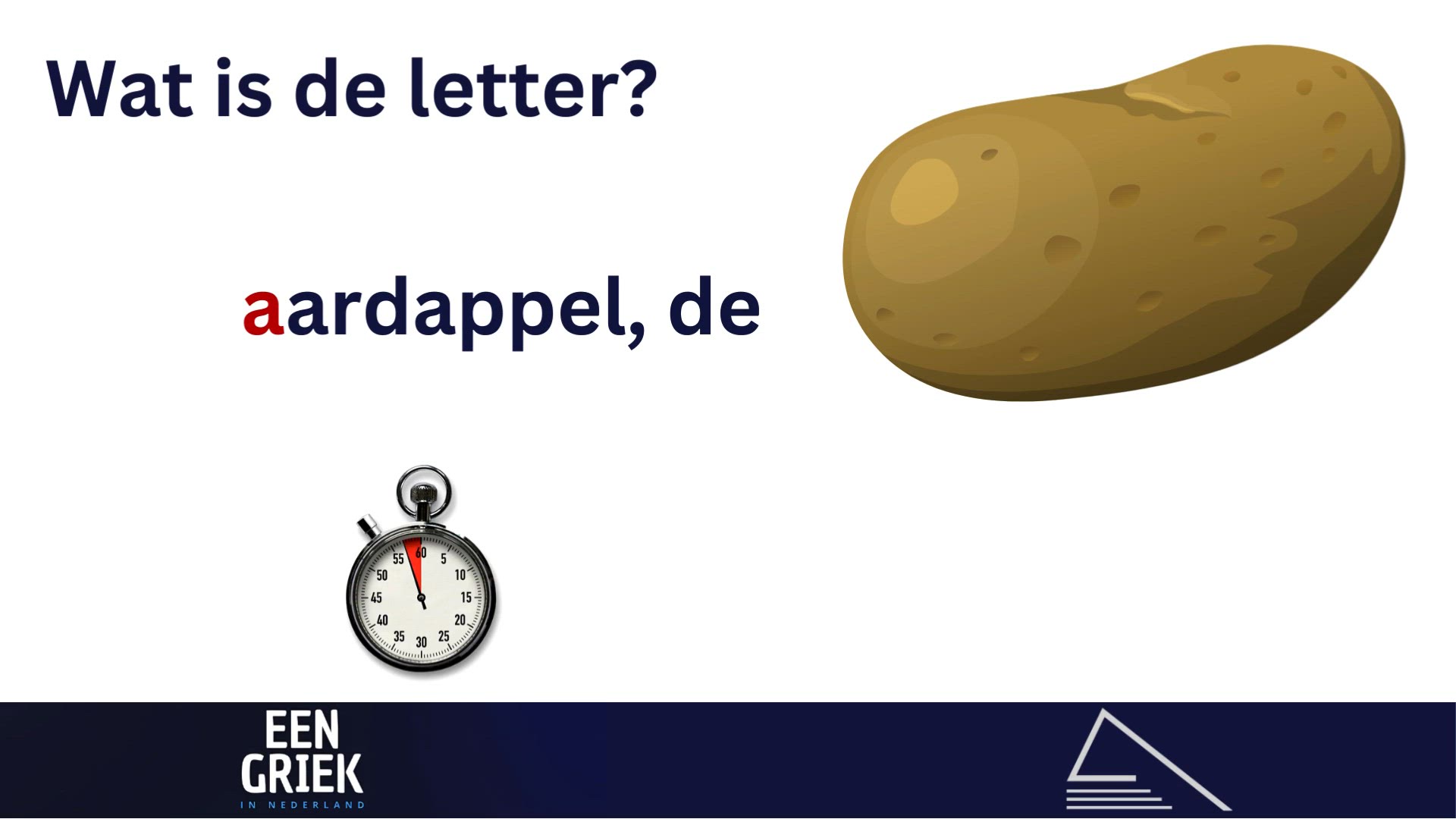 Video thumbnail for Oefenen met het Nederlandse alfabet