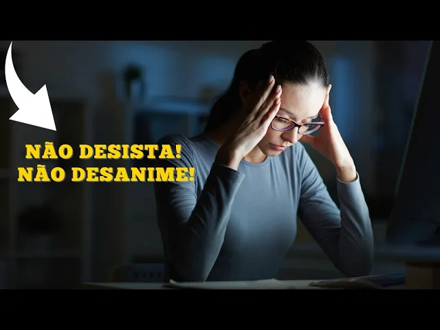 Video thumbnail for NÃO DESISTA! VEJA ESSE VÍDEO QUANDO ESTIVER DESANIMADO! | MOTIVAÇÃO