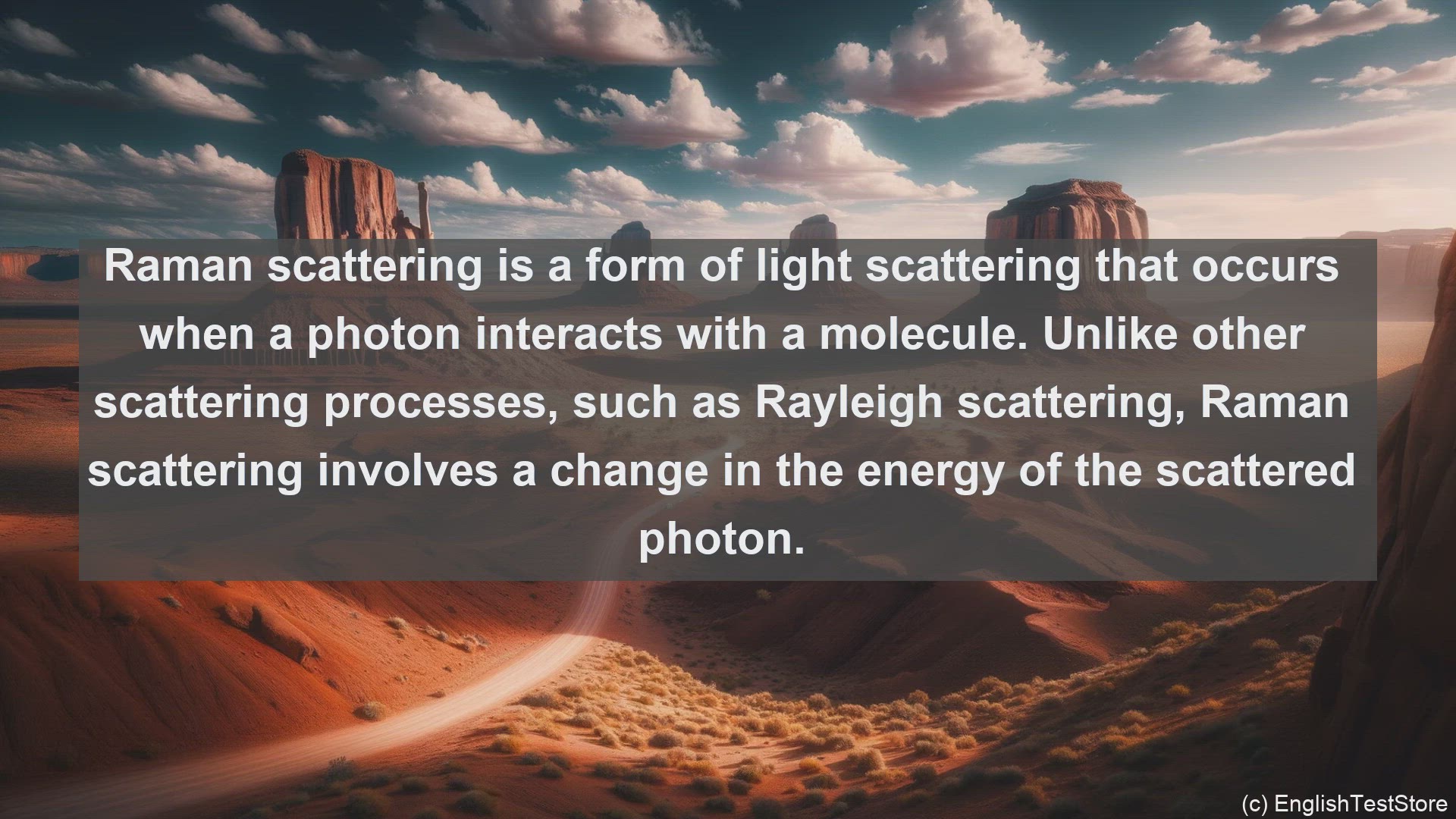 'Video thumbnail for Raman scattering in science  definition and examples'