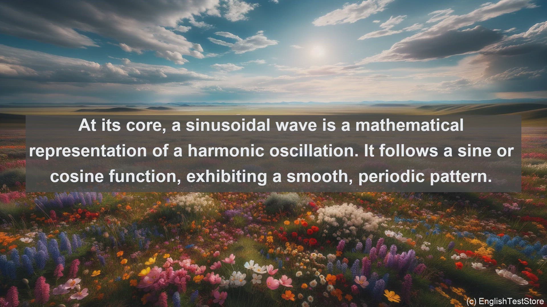 'Video thumbnail for Sinusoidal wave in science  definition and examples'