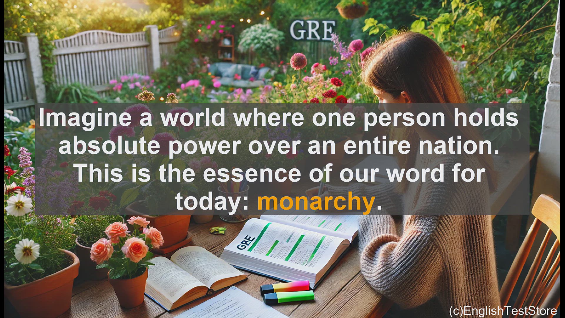 'Video thumbnail for GRE Vocabulary Lesson: Exploring the Concept of Monarchy'