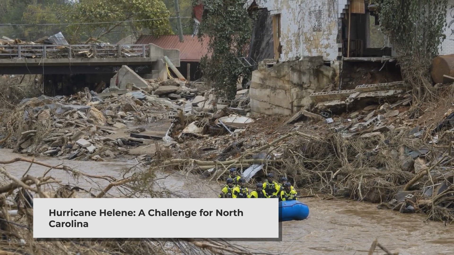 Video thumbnail for Hurricane Helene Devastates North Carolina
