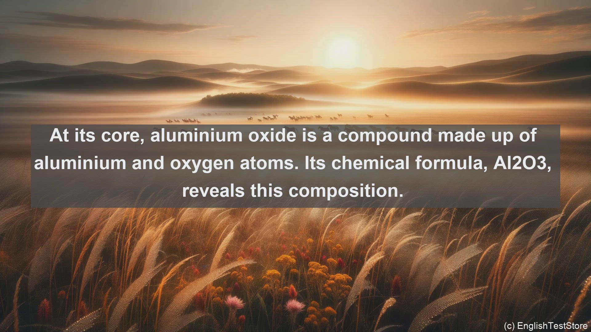 'Video thumbnail for Aluminium oxide in science  definition and examples'