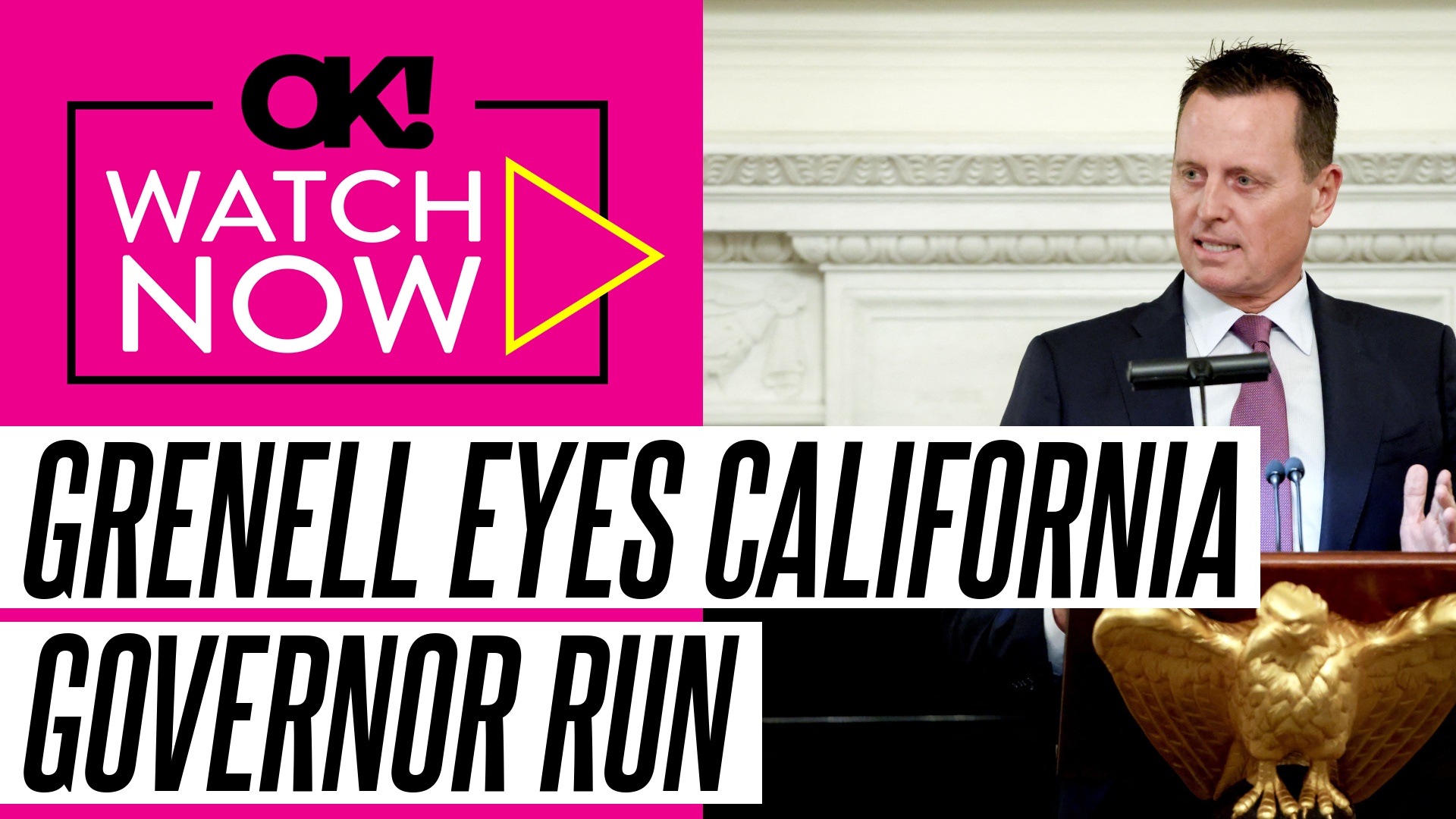 'Video thumbnail for Trump Ally Ric Grenell Eyeing California Governor's Race If Kamala Harris Runs'