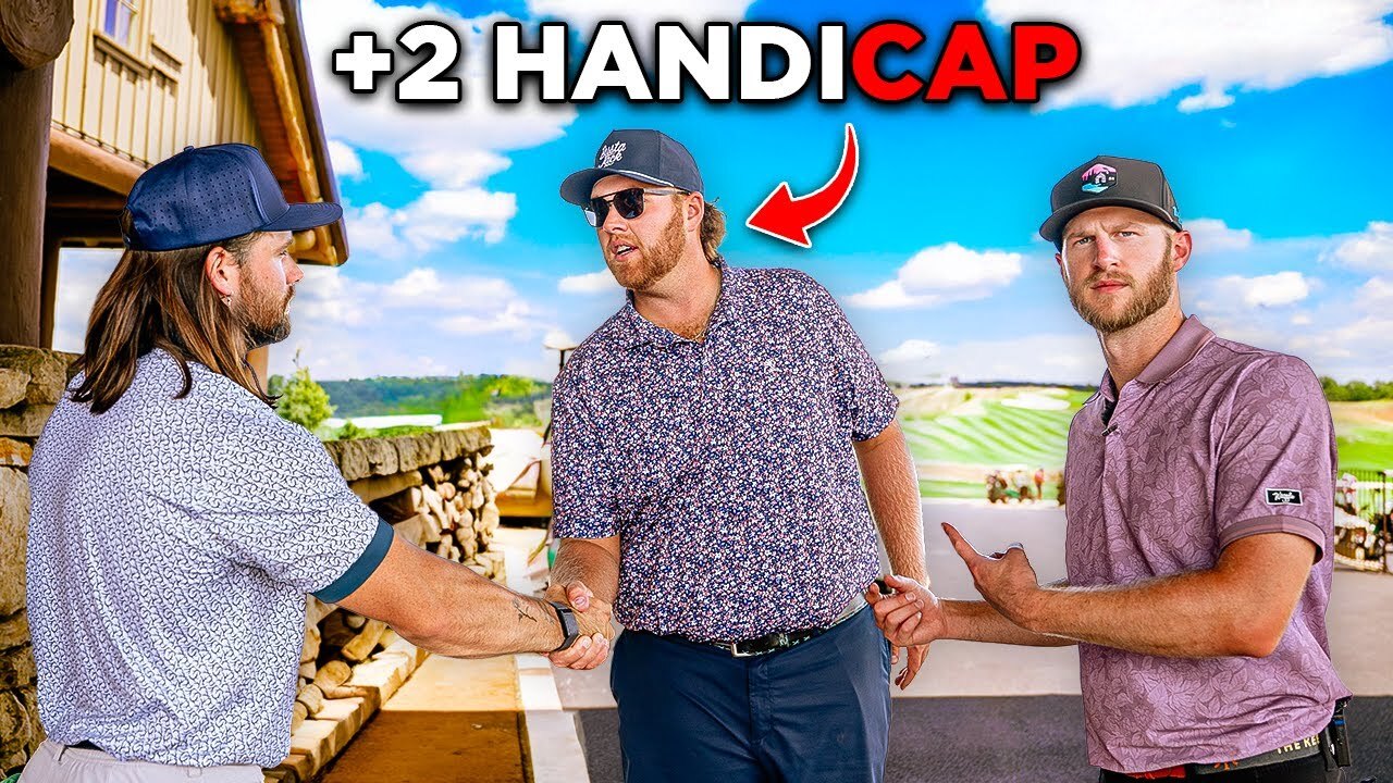 Video thumbnail for We sandbagged the “biggest” YouTube golfer