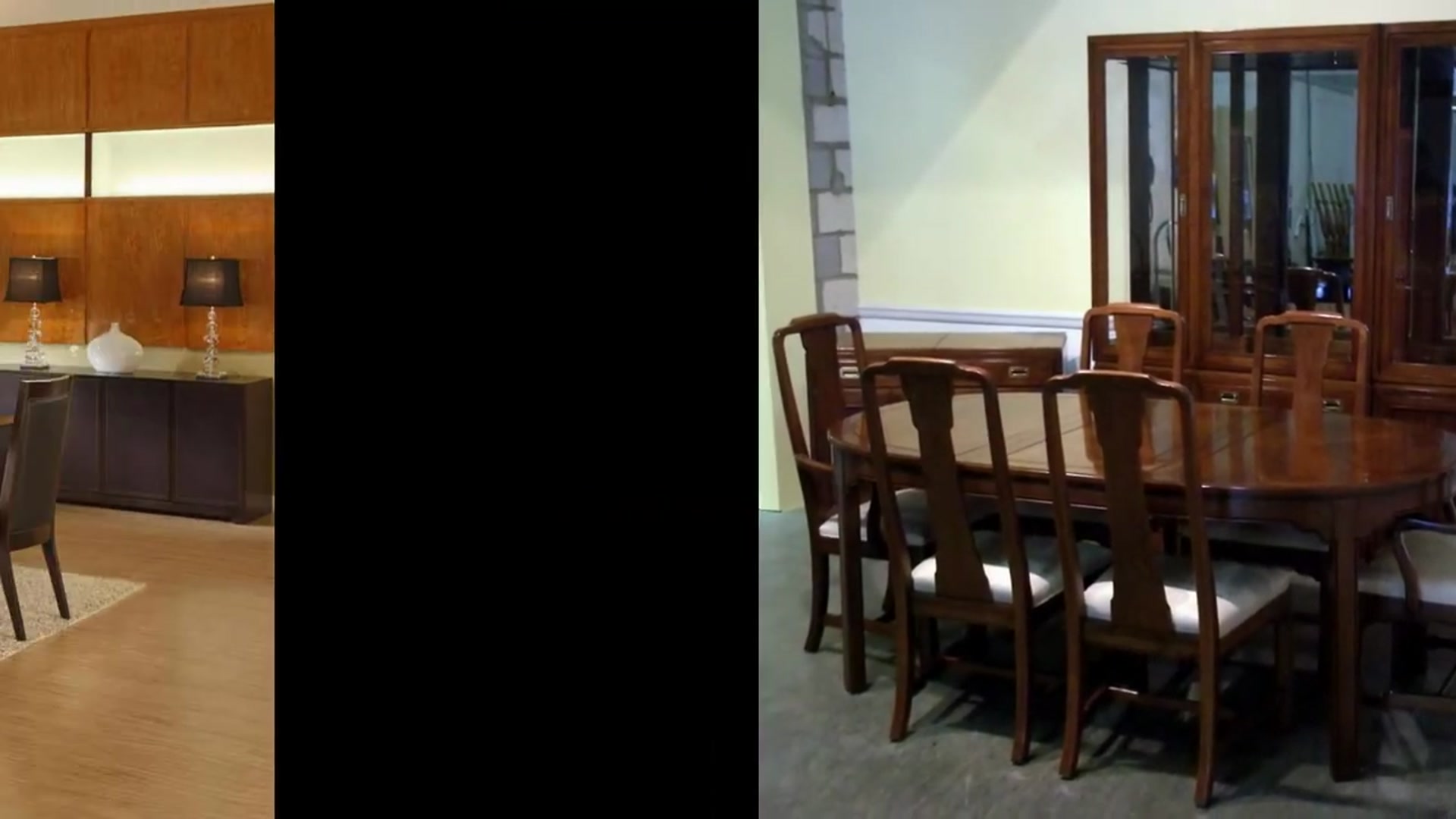 Video thumbnail for Ethan Allen dining room