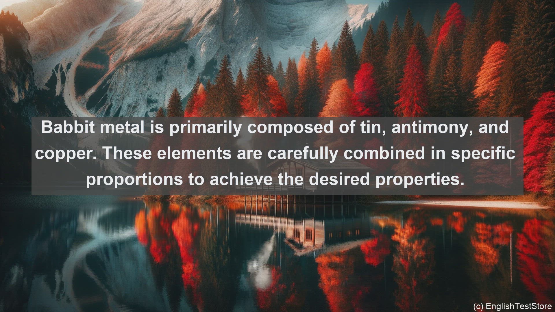 'Video thumbnail for Babbit metal in science  definition and examples'