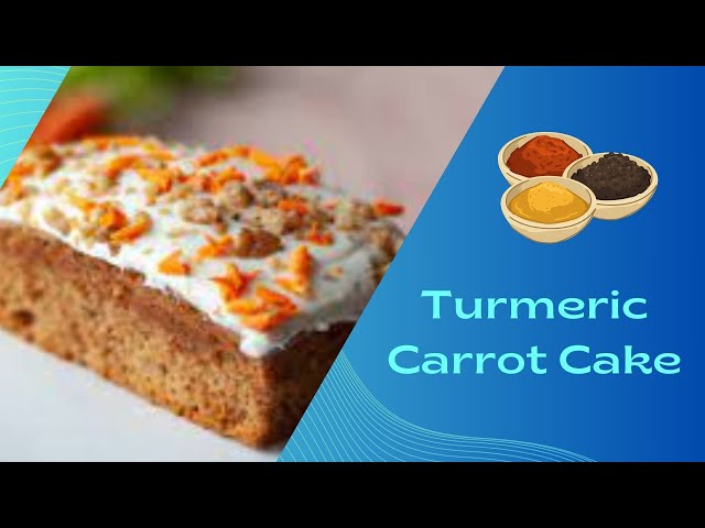Video thumbnail for Turmeric Carrot Cake: Video blog