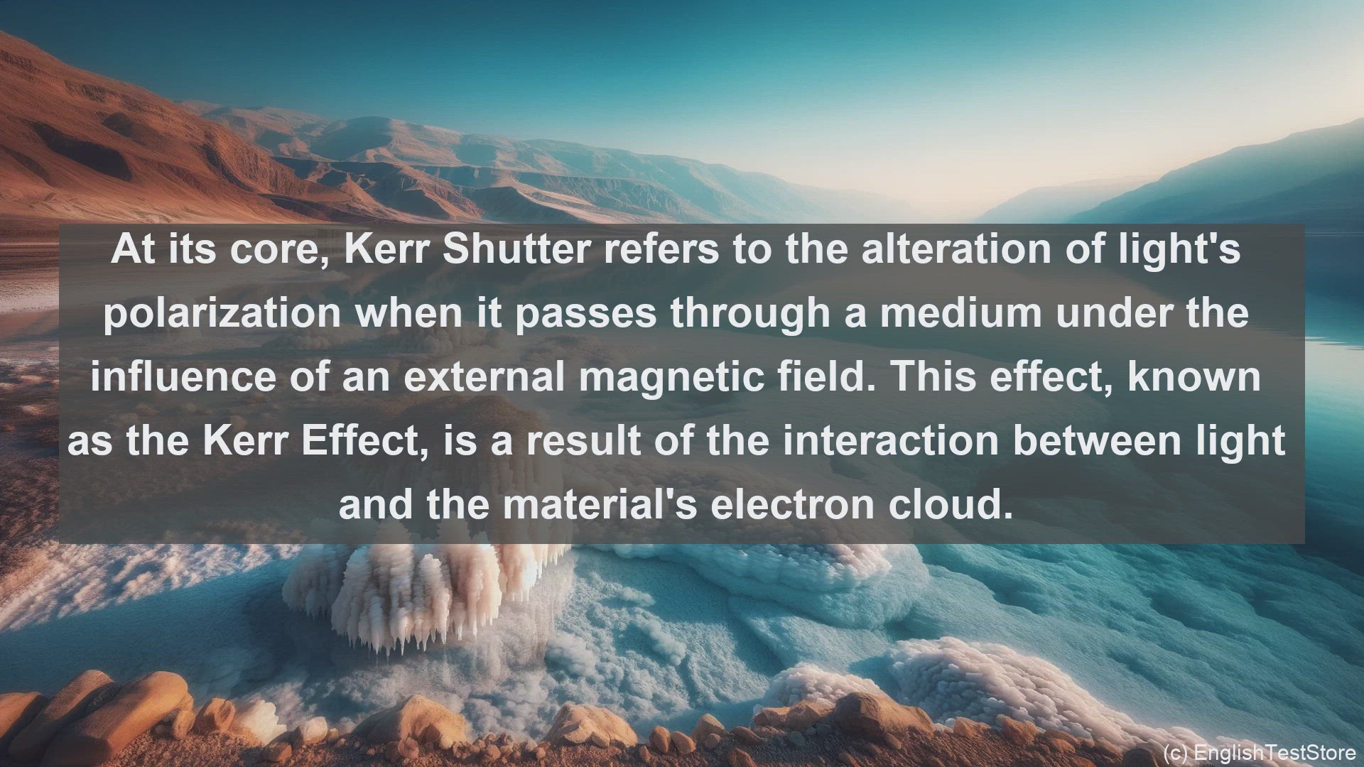 'Video thumbnail for Kerr shutter in science  definition and examples'