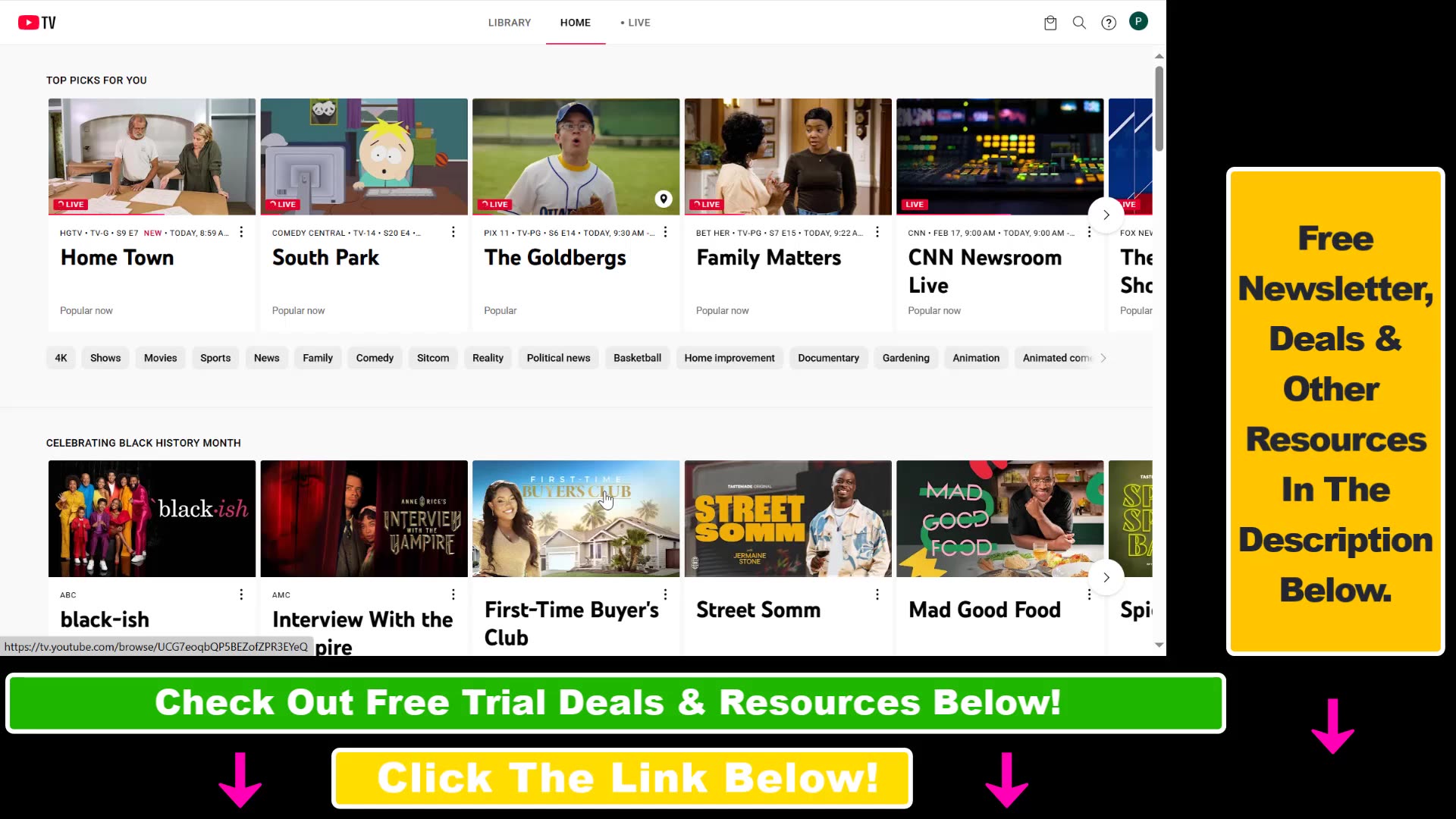'Video thumbnail for How To Watch FS1 And FS2 On YouTube TV? [in 2025]'