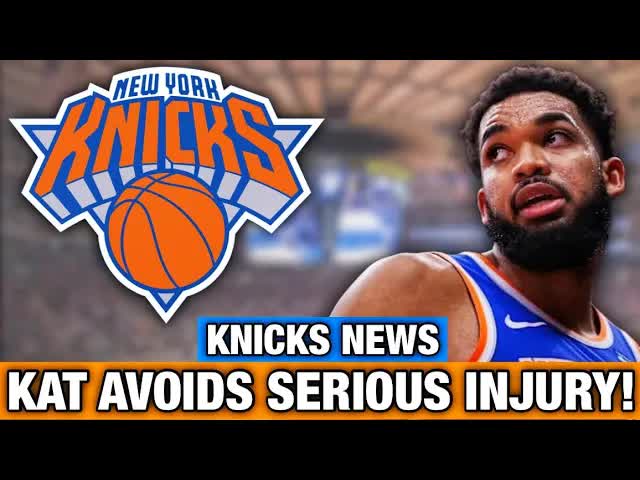 'Video thumbnail for REPORT: Karl-Anthony Towns Injury Update & Relief for Knicks Fans! | NY Knicks News'