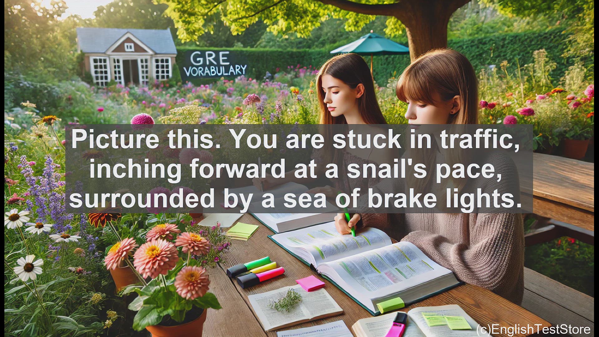 'Video thumbnail for GRE Vocabulary Lesson: Escaping the Monotony - A Journey to Variety and Excitement'