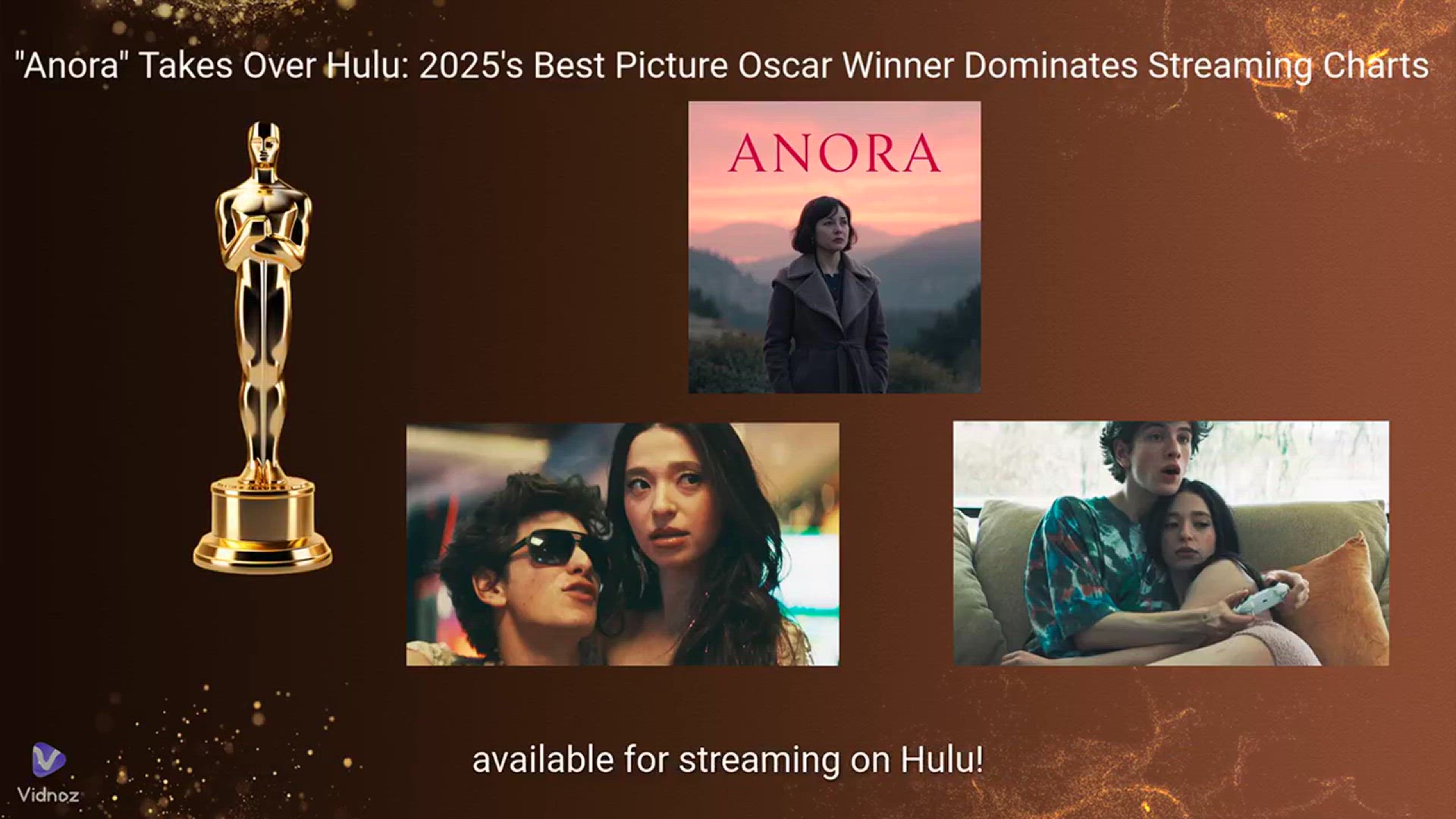 'Video thumbnail for Anora Takes Over Hulu – The Oscar-Winning Film Everyone's Talking About!'