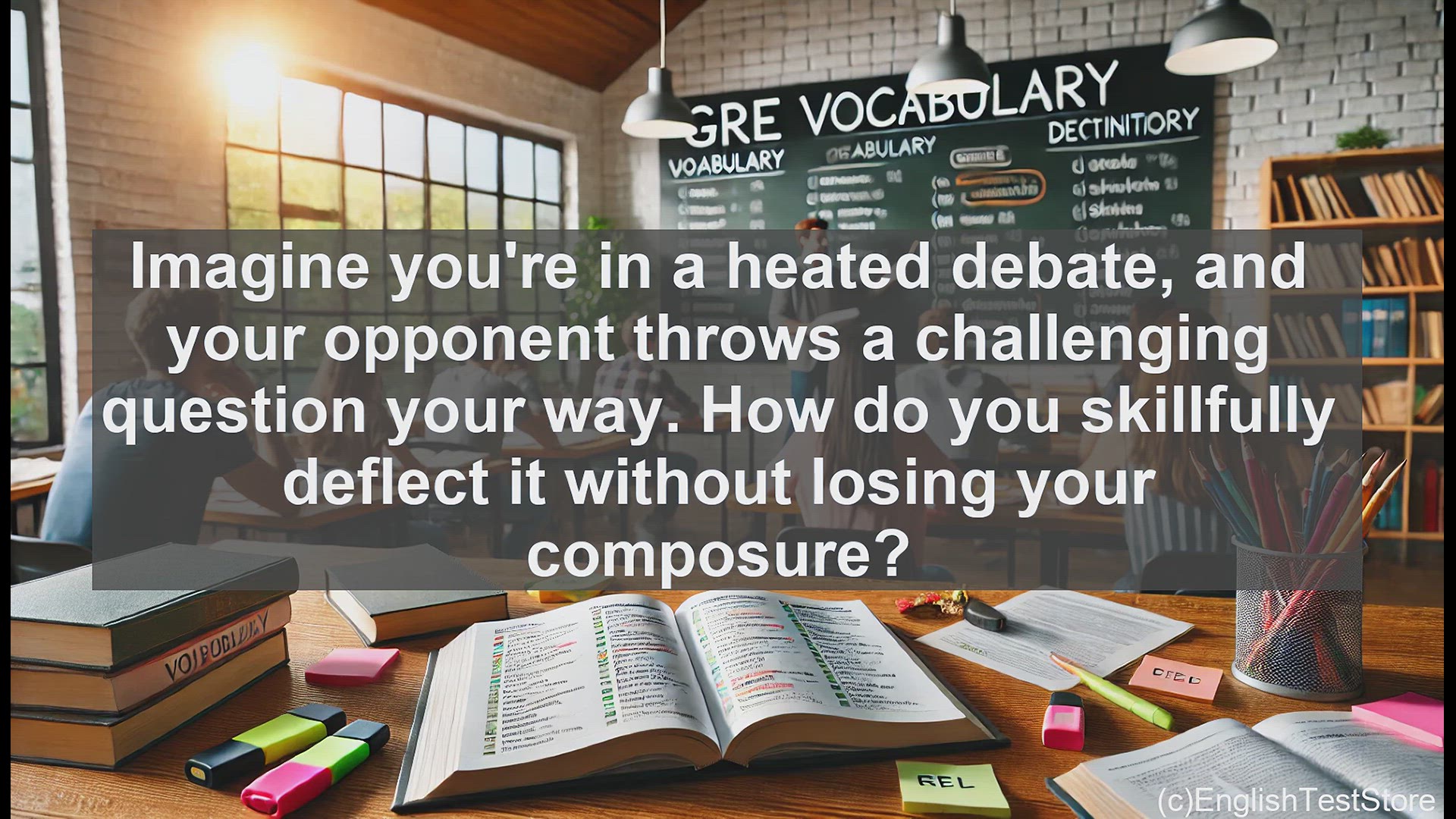 'Video thumbnail for GRE Vocabulary Lesson: Parry - Mastering the Art of Deflection'