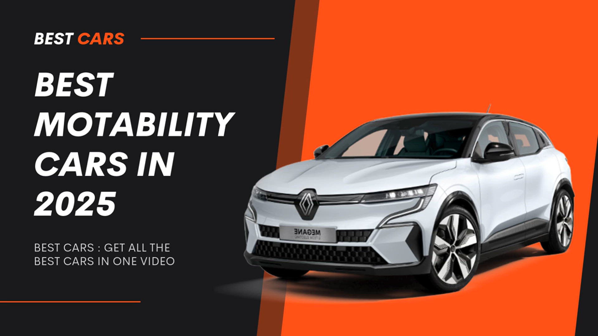 'Video thumbnail for Best Motability cars 2025'