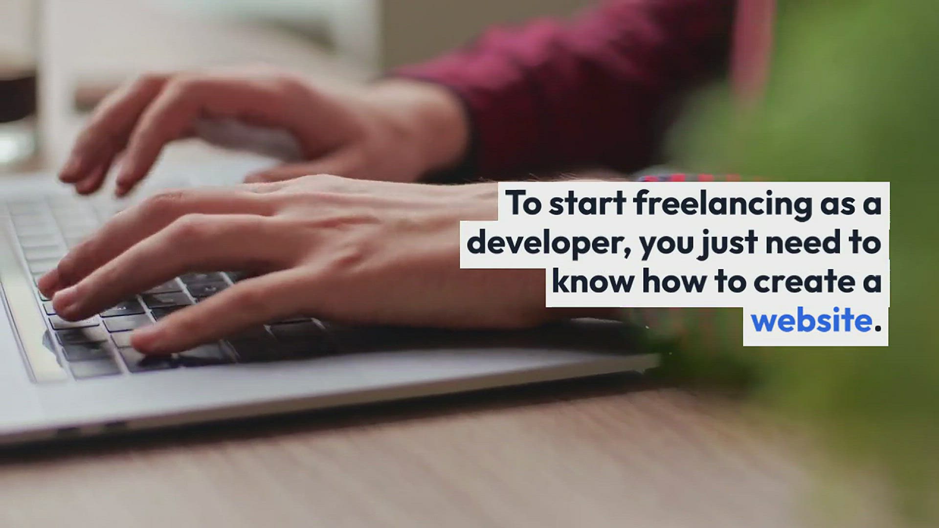 'Video thumbnail for The Skills You Need to Start Freelancing as a Developer'