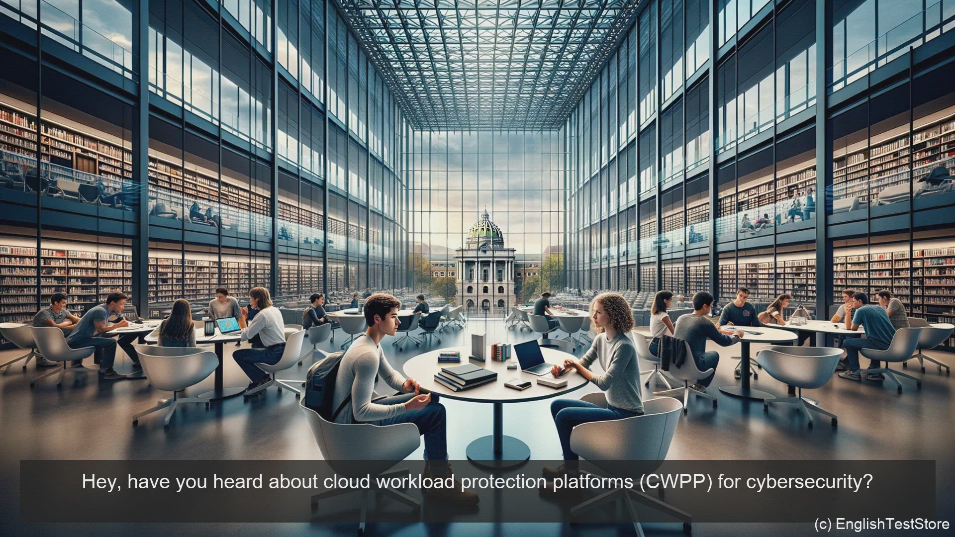 'Video thumbnail for English Conversation for Informatics Engineering: Cybersecurity Threat Detection in Cloud Workload Protection Platforms'