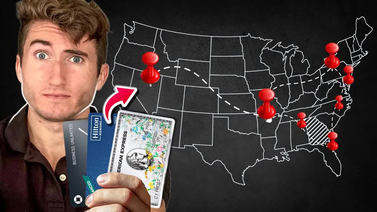 'Video thumbnail for anthony venture: save thousands! my 2024 credit card & hotel points travel strategy'