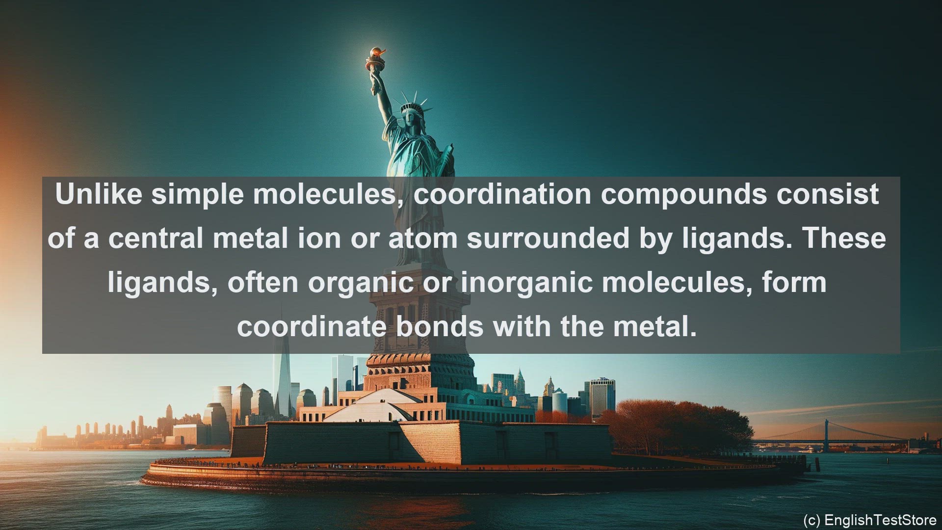 'Video thumbnail for Coordination compound in science  definition and examples'